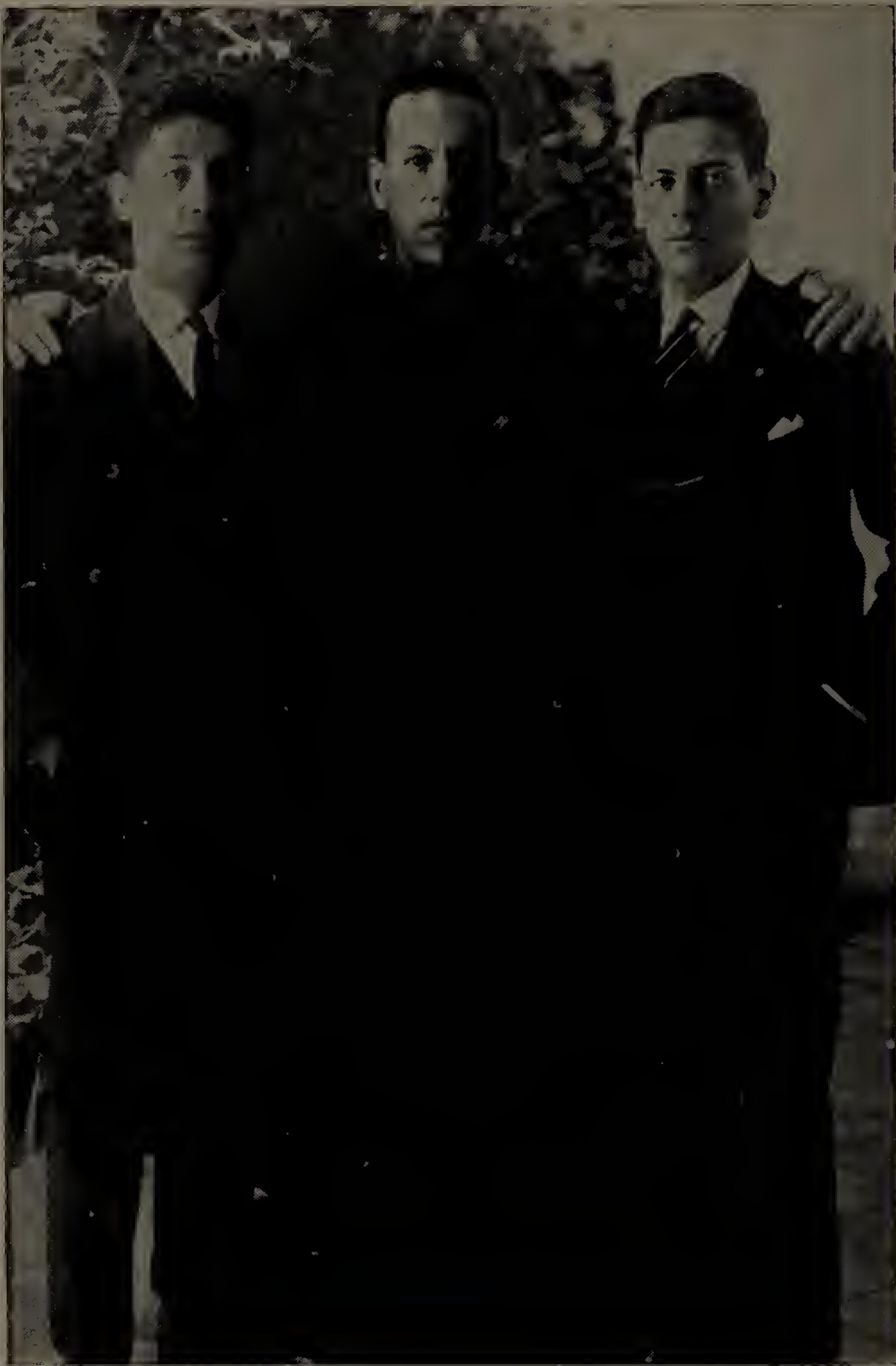 The Three Brothers: Humberto, Miguel, Roberto.  Photo taken on March 19, 1927